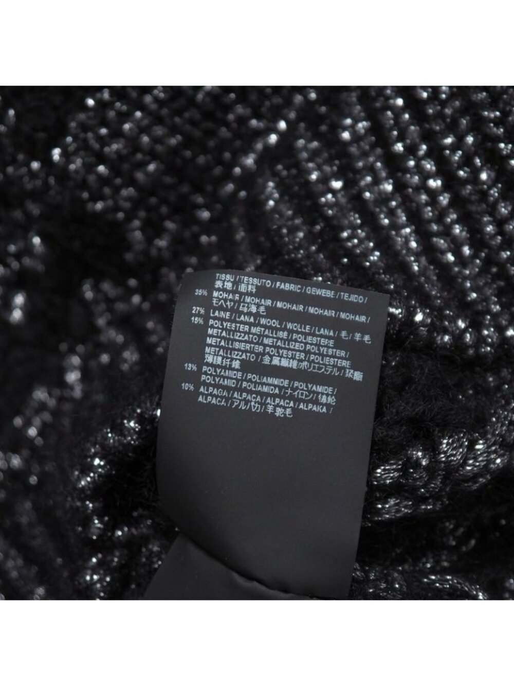 Saint Laurent Paris Sweater Size XS Knit Moheya Blend Alpaca All - Picture 8 of 9